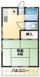 正樹荘の物件間取画像